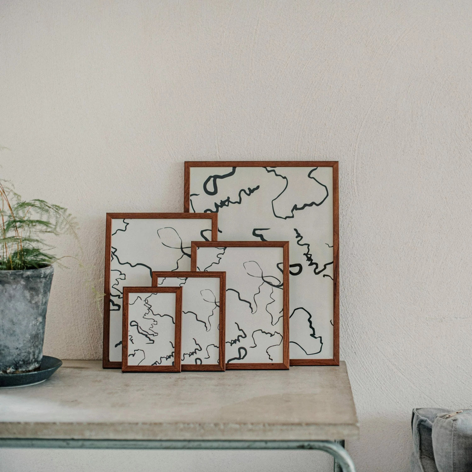 Frame 13x18 Cm Walnut 5 Frame 13x18 Cm Walnut – Bild 3