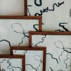 Bilderrahmen 50 X 70 Cm Nussbaum -GRANIT Verkäufe 400895 28346