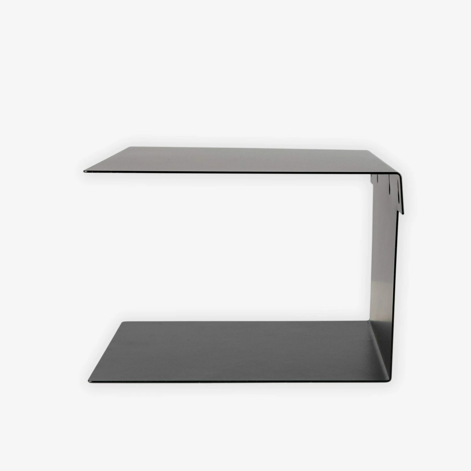 Nachttisch Wandhängend Metall Schwarz 5 Nachttisch Wandhängend Metall Schwarz – Bild 3