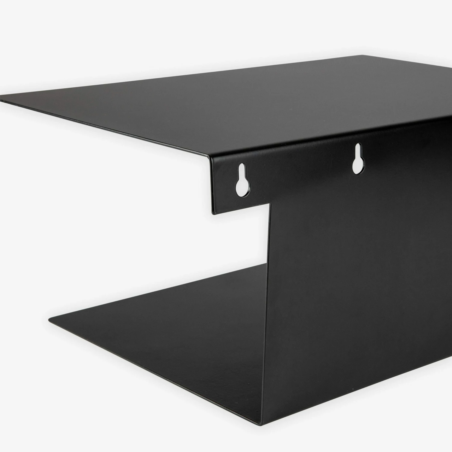 Nachttisch Wandhängend Metall Schwarz 6 Nachttisch Wandhängend Metall Schwarz – Bild 4