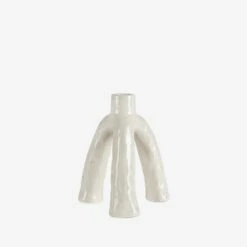 Kerzenleuchter High Flow Warmgrau