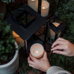 LED-Blockleuchte Timer Außenbereich 15 Cm -GRANIT Verkäufe 401072 30883