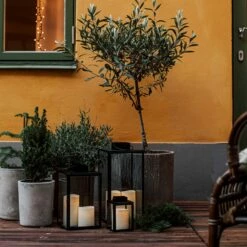 LED-Blockleuchte Timer Außenbereich 15 Cm -GRANIT Verkäufe 401072 30885