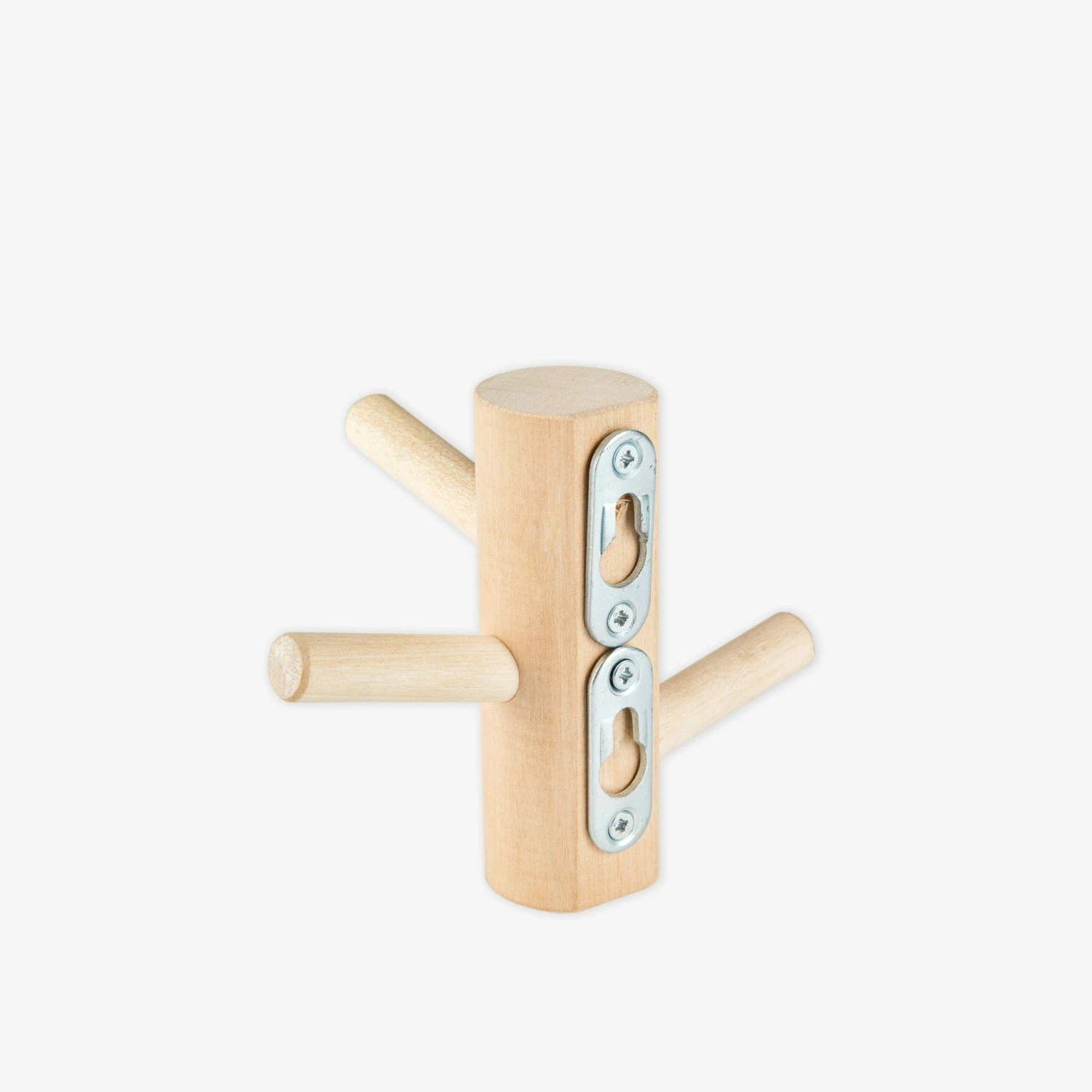 Leiste Mit Aufhänger Vertikal Birke 10 Cm 4 Leiste Mit Aufhänger Vertikal Birke 10 Cm – Bild 2