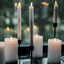 LED-Antikkerze Timer 2er-Pack 25 Cm -GRANIT Verkäufe 401147 29635