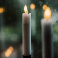 LED-Antikkerze Timer 2er-Pack 15 Cm -GRANIT Verkäufe 401152 29636