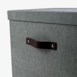 Storage Box High Canvas Dark Grey 10 Storage Box High Canvas Dark Grey -GRANIT Verkäufe 401186 28185