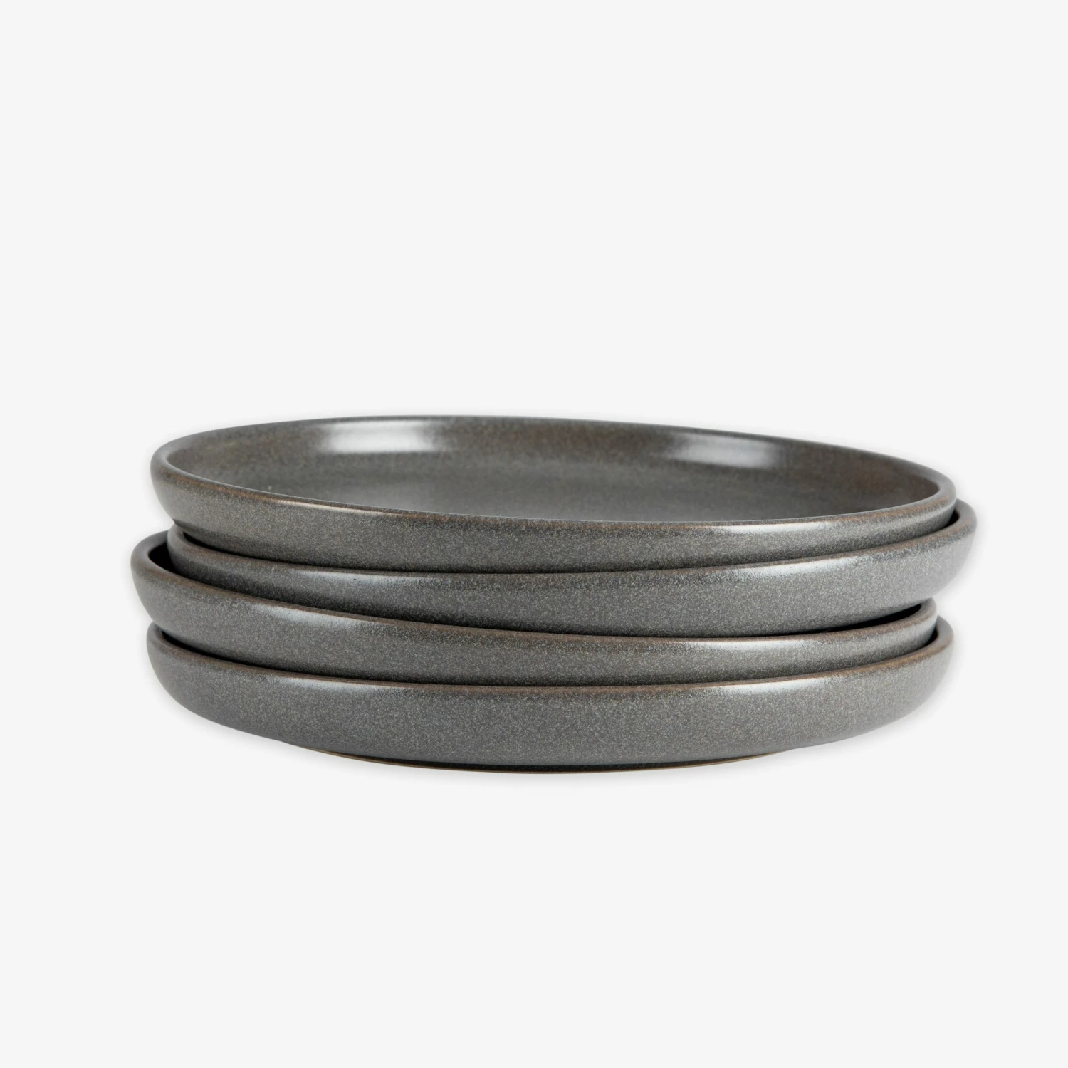 Teller Bruno Steingut 22 Cm Dunkelgrau 5 Teller Bruno Steingut 22 Cm Dunkelgrau – Bild 3