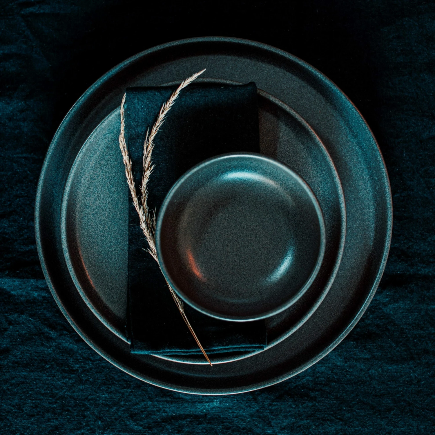 Teller Bruno Steingut 22 Cm Dunkelgrau 8 Teller Bruno Steingut 22 Cm Dunkelgrau – Bild 6