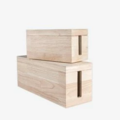Kabelbox Holz Klein -GRANIT Verkäufe 401261 29248