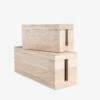 Kabelbox Holz Groß 1 Kabelbox Holz Groß -GRANIT Verkäufe 401265 29248