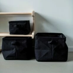 Korb Faltbar Medium Schwarz -GRANIT Verkäufe 401266 30618