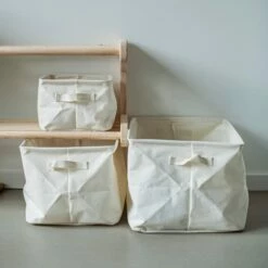 Korb Faltbar Groß Weiß -GRANIT Verkäufe 401267 30615