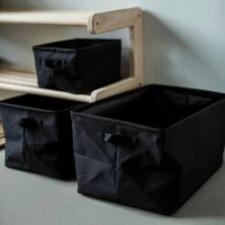 Korb Faltbar Groß Schwarz -GRANIT Verkäufe 401268 30619