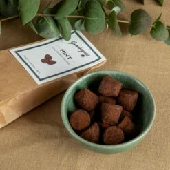 Trüffel Aus Zartbitterschokolade Minze -GRANIT Verkäufe 401297 29767