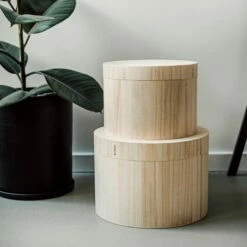 Box Rund Natur Ø 27 Cm -GRANIT Verkäufe 401309 35561