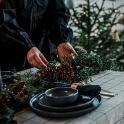 Zapfen Dekoration Groß -GRANIT Verkäufe 401322 30309