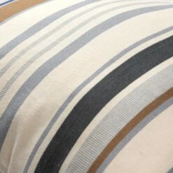 Cushion Rib Stripe 40x60 Blue/Beige -GRANIT Verkäufe 401351 31390