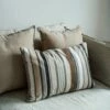 Cushion Rib Stripe 40x60 Blue/Beige