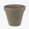 Blumentopf Terrakotta Grau Ø 18 Cm -GRANIT Verkäufe 401509 30868