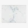 Schneidebrett Marmor Weiß