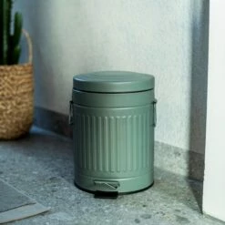 Pedal-Eimer Metall 5 L Agavegrün -GRANIT Verkäufe 401566 32836