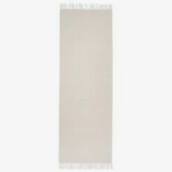 Teppich Baumwolle 70 X 200 Sand Beige