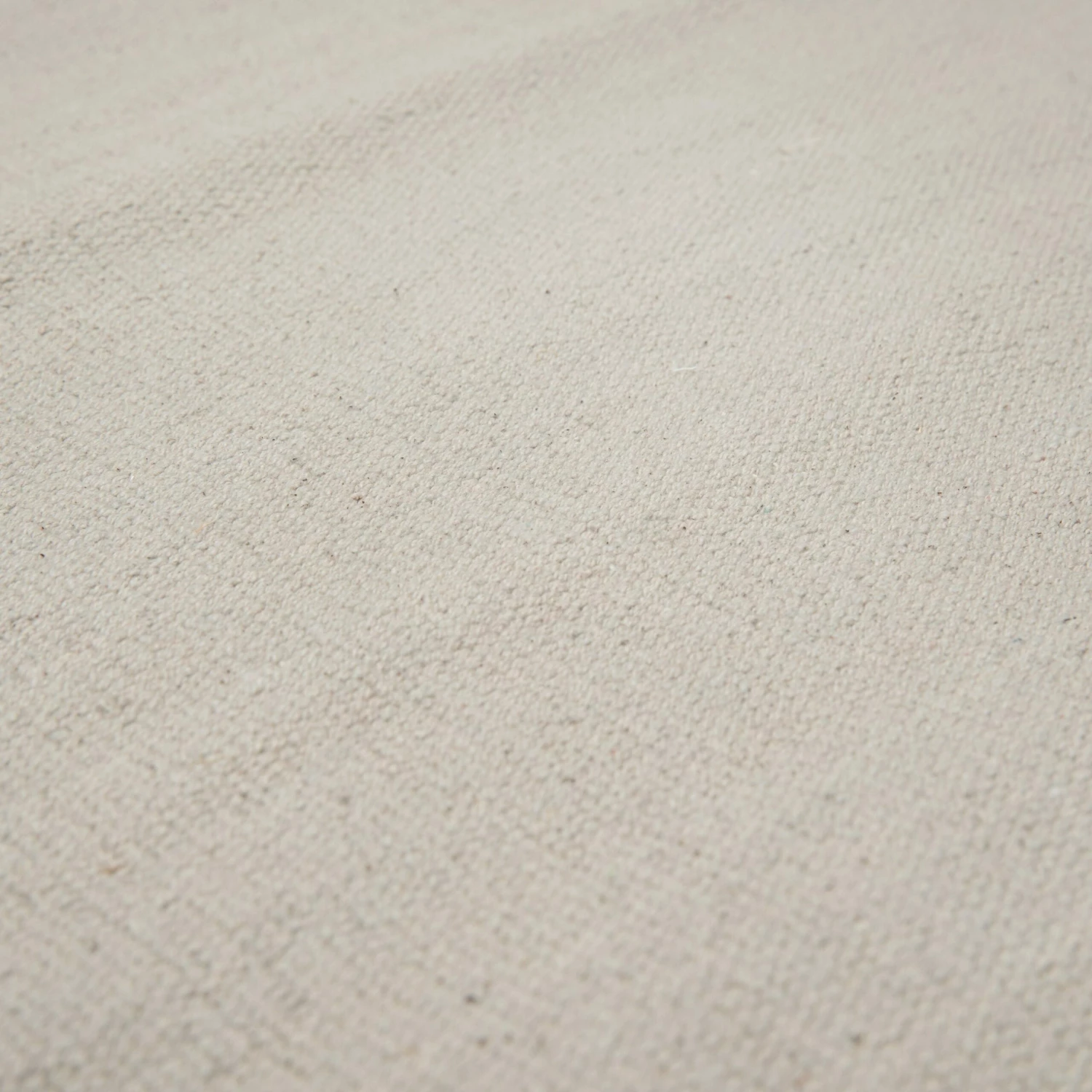 Teppich Baumwolle 140 X 200 Sand Beige 4 Teppich Baumwolle 140 X 200 Sand Beige – Bild 2