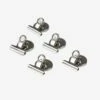 Clip Magnet 5-Pack Silver -GRANIT Verkäufe 401717 32421
