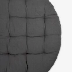 Sitzkissen Groß Rund Dunkelgrau -GRANIT Verkäufe 401731 31865
