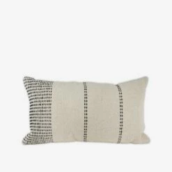 Cushion Stitch 30x50 Cm Creme White