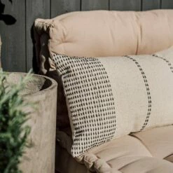 Cushion Stitch 30x50 Cm Creme White -GRANIT Verkäufe 401769 33823