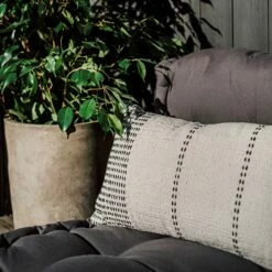 Cushion Stitch 30x50 Cm Warm Grey -GRANIT Verkäufe 401770 33824