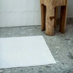 Badematte Bio-Baumwolle 50 X 80 Cm Weiß -GRANIT Verkäufe 401868 33395