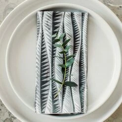 Serviette Stig Lindberg Korrugalion Grau 7 Serviette Stig Lindberg Korrugalion Grau -GRANIT Verkäufe 401879 34153