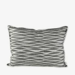 Kissen Stig Lindberg 50 X 70 Cm Korrugalion Grau