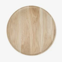 Tablett Eiche Rund 40 Cm