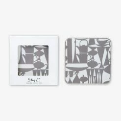 Untersetzer Stig Lindberg Wrap 4er-Pack Grau -GRANIT Verkäufe 401936 32962