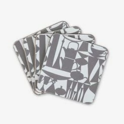 Untersetzer Stig Lindberg Wrap 4er-Pack Grau -GRANIT Verkäufe 401936 32963