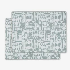 Set Stig Lindberg Wrap 2er-Pack Grün