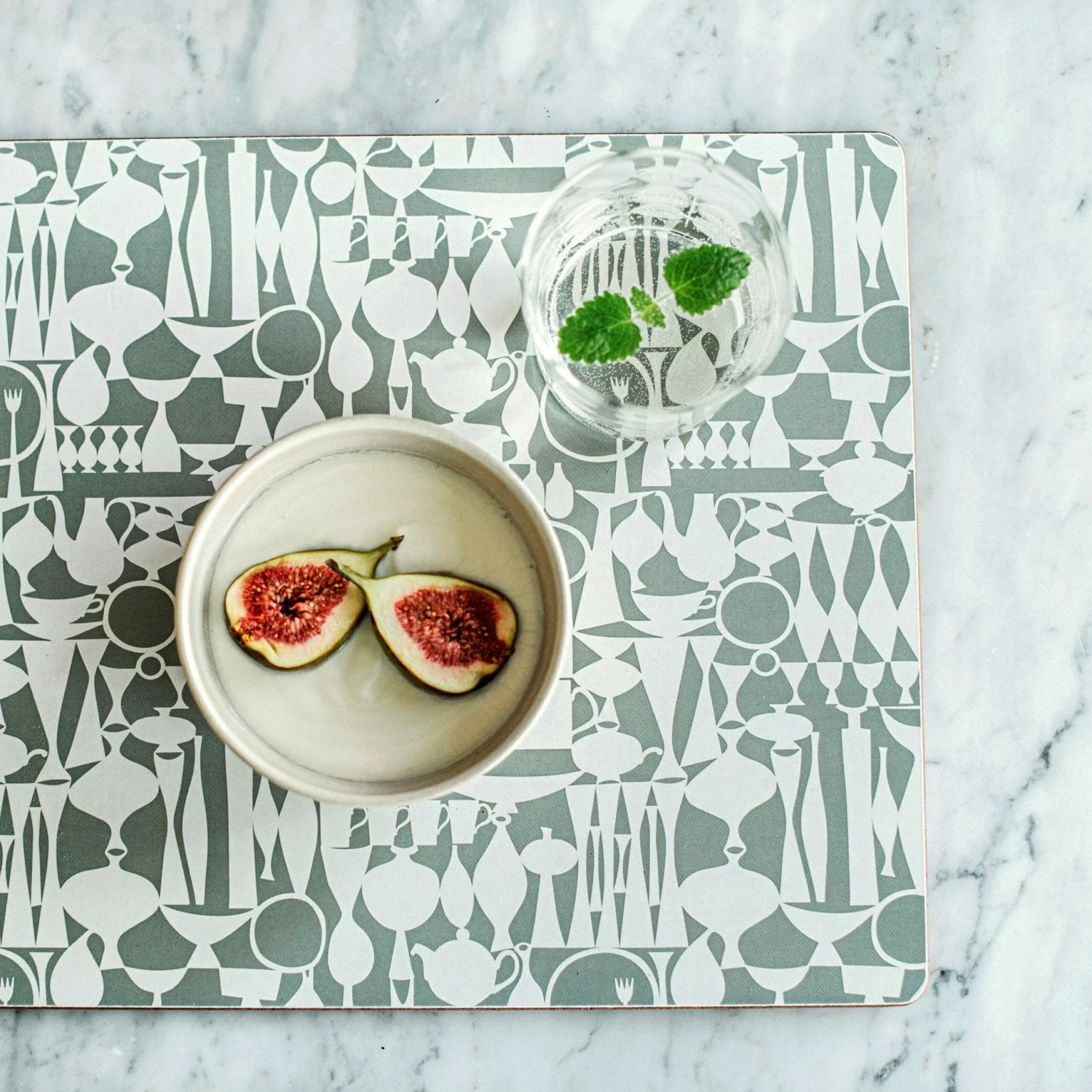 Set Stig Lindberg Wrap 2er-Pack Grün 7 Set Stig Lindberg Wrap 2er-Pack Grün – Bild 5