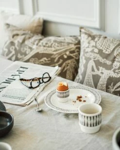 Eierbecher Stig Lindberg Diabolo Grau -GRANIT Verkäufe 401966 36492