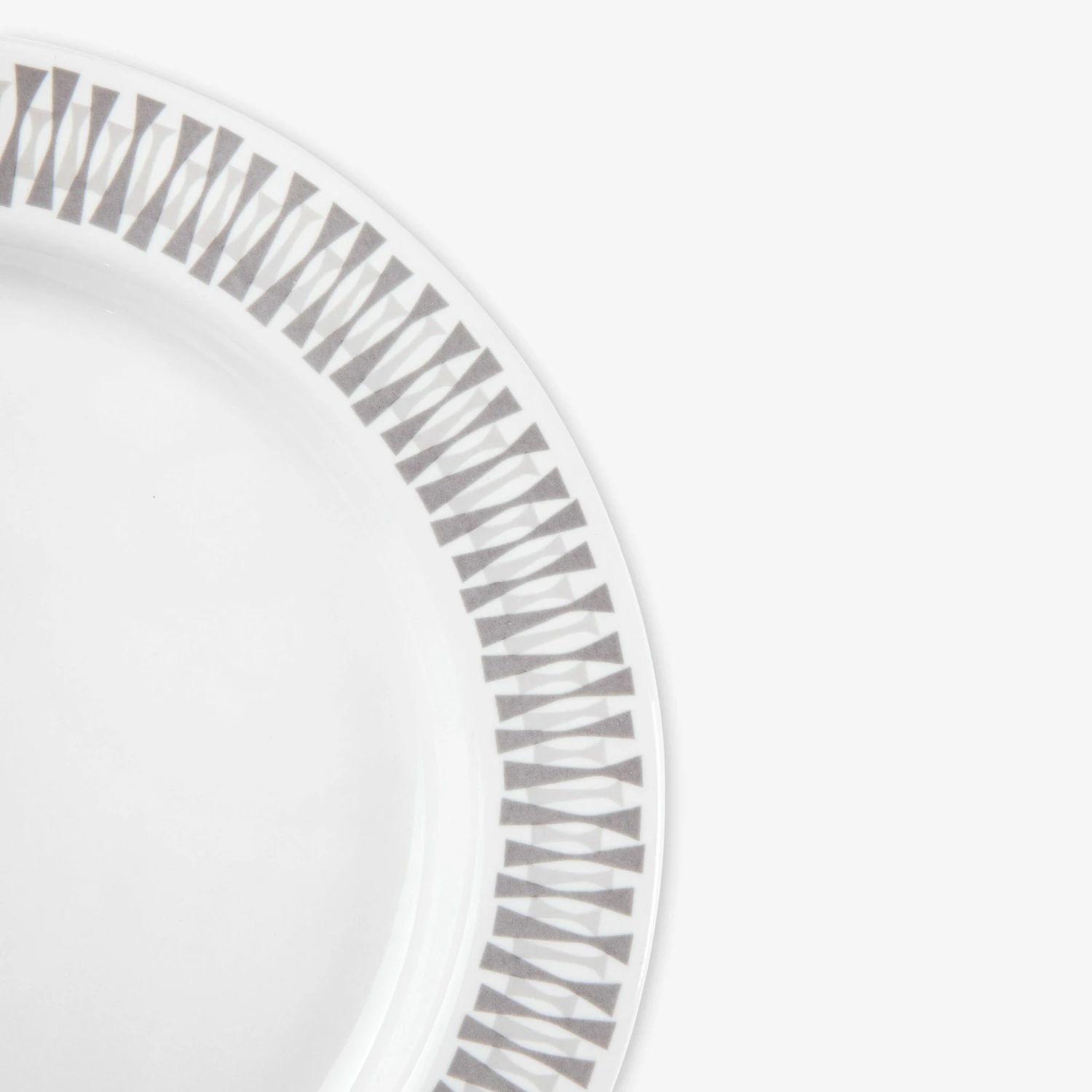 Teller Stig Lindberg Diabolo 22 Cm Grau 5 Teller Stig Lindberg Diabolo 22 Cm Grau – Bild 3