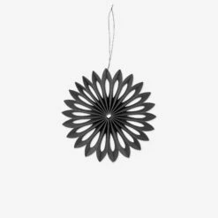 Paper Decoration Recycled 15cm Dark Grey