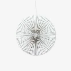 Papierdekoration Recycelt 20 Cm Streifen Dunkelgrau