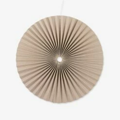 Papierdekoration Recycelt 24 Cm Beige