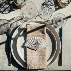 Papierdekoration Recycelt 4er-Pack Streifen Beige 8 Papierdekoration Recycelt 4er-Pack Streifen Beige -GRANIT Verkäufe 401997 34657