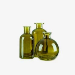 Vase Ableger H 12 Cm Olivgrün -GRANIT Verkäufe 402154 34818