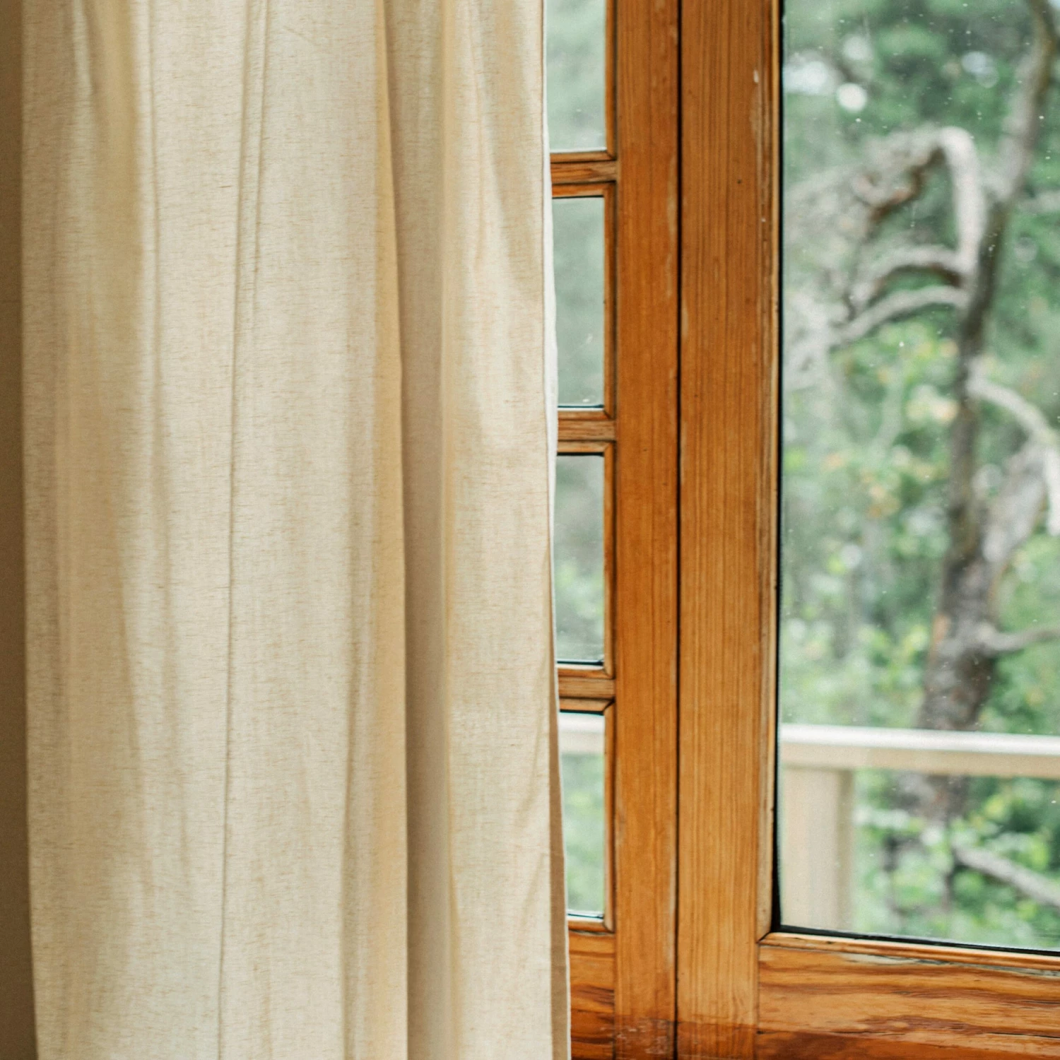 Vorhang Leinen-Mix 145 X 300 Cm 2er-Pack Hafer 7 Vorhang Leinen-Mix 145 X 300 Cm 2er-Pack Hafer – Bild 5