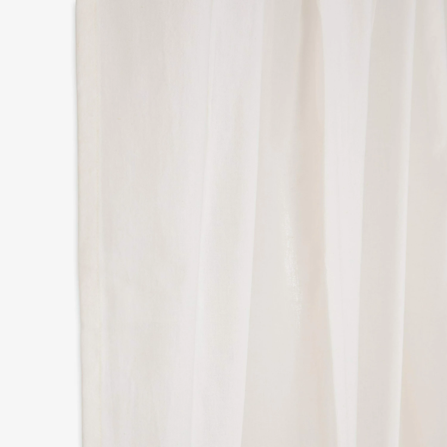 Vorhang Leinen-Mix 145 X 300 Cm 2er-Pack Cremeweiß 5 Vorhang Leinen-Mix 145 X 300 Cm 2er-Pack Cremeweiß – Bild 3